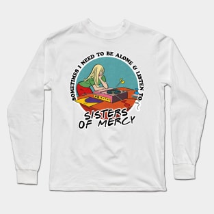 Sisters Of Mercy /  Music Obsessive Fan Design Long Sleeve T-Shirt